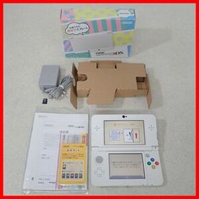 動作品 Newニンテンドー3DS 本体 KTR-001 ホワイト Nintendo 任天堂 箱説付 即決【10