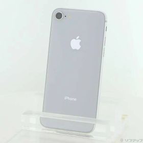 〔中古品〕 iPhone8 64GB シルバー MQ792J／A SIMフリー【262】