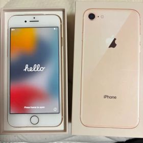 Apple iPhone8 ゴールド 本体 箱あり64GB 動作確認済 初期化済
