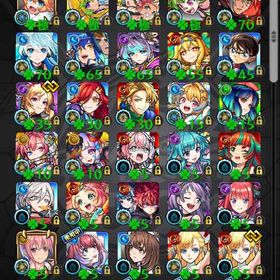 ガチャ限運極4 開運2 紋章7000↑ アナスタシア アルセーヌ ネオ | モンストのアカウントデータ、RMTの販売・買取一覧