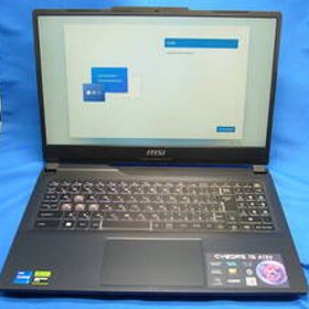 【19145】★美品・動作確認済★ MSI CYBORG 15 A13VFK 1002JP i7-13620H 16GB RTX 4060 15.6インチ フルHD 初期化済 元箱入り ゲーミングPC