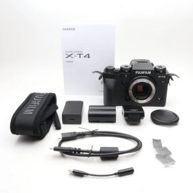 富士フイルム(FUJIFILM) ミラーレス一眼カメラ X-T4ボディ ブラック X-T4-B