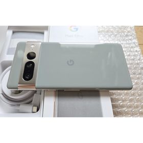 グーグル(Google)の美品 Google Pixel7 Pro 128GB 灰色SIMフリー 電池新品(スマートフォン本体)
