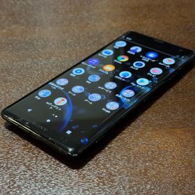 U*y様 5555 Xperia xz3. ブラック スマートフォン 本体