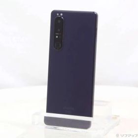 〔中古品〕 Xperia 1 III 256GB フロストパープル SO-51B docomoロック解除SIMフリー【377】
