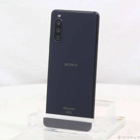 〔中古品〕 Xperia 10 III 128GB ブラック SO-52B docomoロック解除SIMフリー【258】