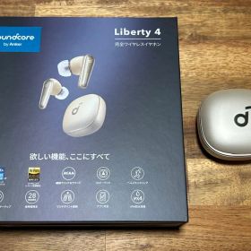 soundcore Liberty 4 ワイヤレスイヤホン シャンパンゴールド