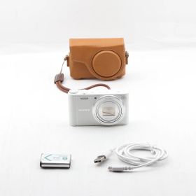 【良品】SONY ソニー コンパクトデジタルカメラ Cyber-shot ホワイト DSC-WX350 JS129-00752