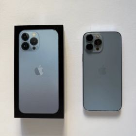美品iPhone13Pro MAXシエラブルー 256GB バッテリー