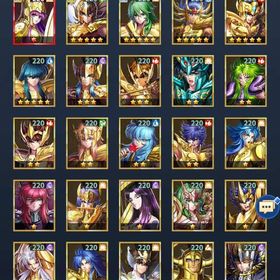 引退するのでお譲りします（値段交渉可）聖闘士星矢レジェンドオブジャスティス廃課金アカウント時間があまりとれないため引退 総合137 聖闘士星矢レジェンドオブジャスティスアカウント販売！アカウント販売総課金額70万円以上 VIP14 格安 引退アカウント引退垢レベル510引退垢引退アカ破格35M引退垢アカウント販売アカウント販売サガ善2凸 サガ悪 ソレント ミスティ6凸 デスマスク4凸 バルゴ瞬4...