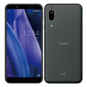 【SIMロック解除済】au AQUOS sense3 basic SHV48 Black SHARP 当社6ヶ月保証 未使用 イオシス