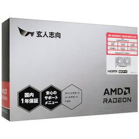 【ブラックフライデー！ポイント３倍！11/25-11/30！】玄人志向グラボ RD-RX9060XT-E8GB/WHITE/DF PCIExp 8GB [管理:1000030869]