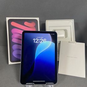 超美品 国内版 iPad mini 第6世代 64GB 8.3インチ Wi-Fi版 パープル色