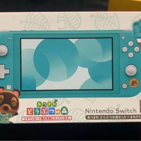 Nintendo Switch Lite どうぶつの森 ターコイズ ジャンク品