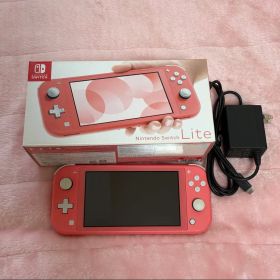 Nintendo Switch Lite ピンク 充電器、箱付き