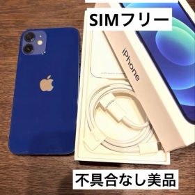 Apple iPhone 12mini 256g 青 本体 充電ケーブル付き