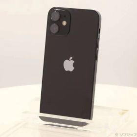 〔中古品〕 iPhone12 mini 128GB ブラック MGDJ3J／A SIMフリー【258】