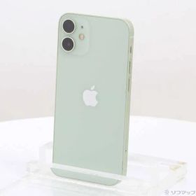 〔中古品〕 iPhone12 mini 128GB グリーン MGDQ3J／A SIMフリー【258】