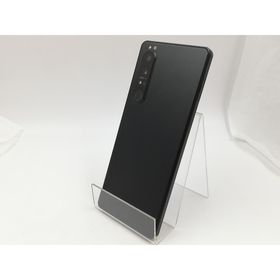 【中古】SONY au 【SIMロック解除済み】 Xperia 1 III フロストブラック 12GB 256GB SOG03【千葉】保証期間１ヶ月【ランクC】