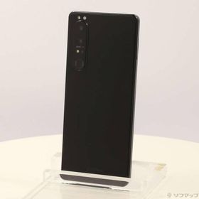 〔中古〕SONY(ソニー) Xperia 1 III 256GB フロストブラック SOG03 auロック解除SIMフリー〔276-ud〕