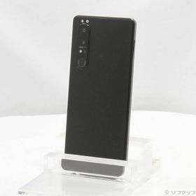 〔中古〕SONY(ソニー) Xperia 1 III 256GB フロストブラック SOG03 auロック解除SIMフリー〔196-ud〕