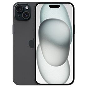 (中古)Apple iPhone15 Plus 128GB ブラック MU083J/A SIMフリー(258-ud)