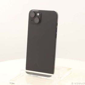 (中古)Apple iPhone15 Plus 128GB ブラック MU083J/A SIMフリー(258-ud)