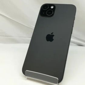 【中古】Apple 楽天モバイル 【SIMフリー】 iPhone 15 Plus 128GB ブラック MU083J/A【池袋東口】保証期間１ヶ月【ランクC】