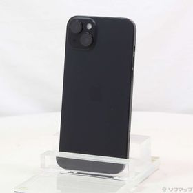 (中古)Apple iPhone15 Plus 128GB ブラック MU083J/A SIMフリー(262-ud)