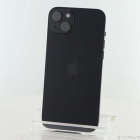 (中古)Apple iPhone15 Plus 128GB ブラック MU083J/A SIMフリー(262-ud)