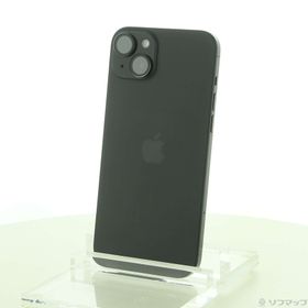 (中古)Apple iPhone15 Plus 128GB ブラック MU083J/A SIMフリー(276-ud)