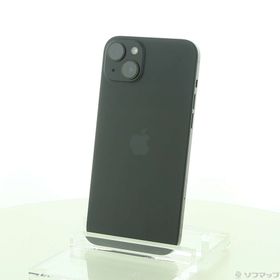 (中古)Apple iPhone15 Plus 128GB ブラック MU083J/A SIMフリー(344-ud)