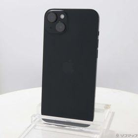 (中古)Apple iPhone15 Plus 128GB ブラック MU083J/A SIMフリー(262-ud)