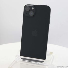 (中古)Apple iPhone15 Plus 128GB ブラック MU083J/A SIMフリー(352-ud)