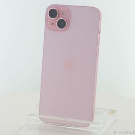 (中古)Apple iPhone15 Plus 128GB ピンク MU093J/A SIMフリー(344-ud)