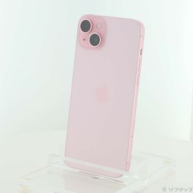 (中古)Apple iPhone15 Plus 128GB ピンク MU093J/A SIMフリー(258-ud)