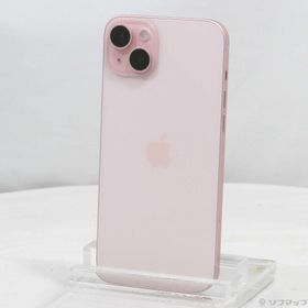 (中古)Apple iPhone15 Plus 128GB ピンク MU093J/A SIMフリー(258-ud)