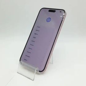 【中古】Apple 国内版 【SIMフリー】 iPhone 15 Plus 128GB ピンク MU093J/A【DS秋葉】保証期間１ヶ月【ランクB】
