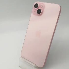 【中古】Apple 国内版 【SIMフリー】 iPhone 15 Plus 128GB ピンク MU093J/A【大阪堂島】保証期間１ヶ月【ランクA】