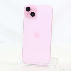 (中古)Apple iPhone15 Plus 128GB ピンク MU093J/A SIMフリー(251-ud)