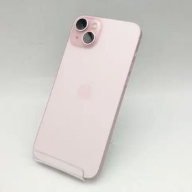 【中古】Apple 国内版 【SIMフリー】 iPhone 15 Plus 128GB ピンク MU093J/A【町田】保証期間１ヶ月【ランクA】