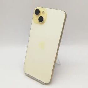 【中古】Apple 国内版 【SIMフリー】 iPhone 15 Plus 128GB イエロー MU0A3J/A【鹿児島中町】保証期間１ヶ月【ランクA】