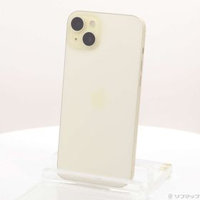 (中古)Apple iPhone15 Plus 128GB イエロー MU0A3J/A SIMフリー(262-ud)