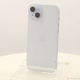 (中古)Apple iPhone15 Plus 128GB ブルー MU0D3J/A SIMフリー(305-ud)