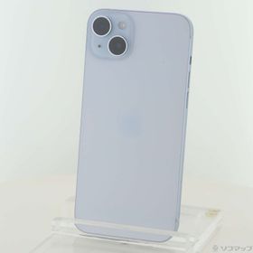 (中古)Apple iPhone15 Plus 128GB ブルー MU0D3J/A SIMフリー(377-ud)