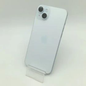 【中古】Apple 国内版 【SIMフリー】 iPhone 15 Plus 128GB ブルー MU0D3J/A【OSU301】保証期間１ヶ月【ランクA】