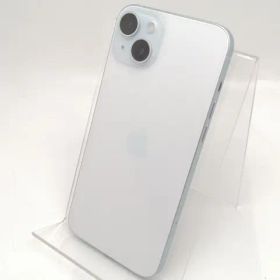 【中古】Apple 国内版 【SIMフリー】 iPhone 15 Plus 128GB ブルー MU0D3J/A【津田沼】保証期間１ヶ月【ランクA】