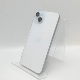 【中古】Apple 国内版 【SIMフリー】 iPhone 15 Plus 128GB ブルー MU0D3J/A【京都】保証期間１ヶ月【ランクA】