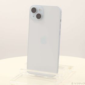 (中古)Apple iPhone15 Plus 128GB ブルー MU0D3J/A SIMフリー(377-ud)