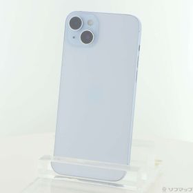 (中古)Apple iPhone15 Plus 128GB ブルー MU0D3J/A SIMフリー(305-ud)